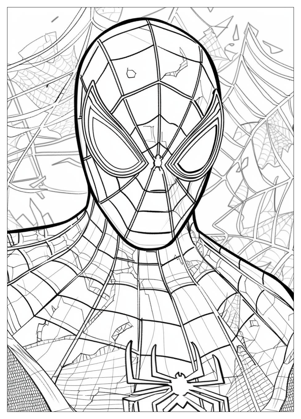 Spider Man Coloring Pages-16