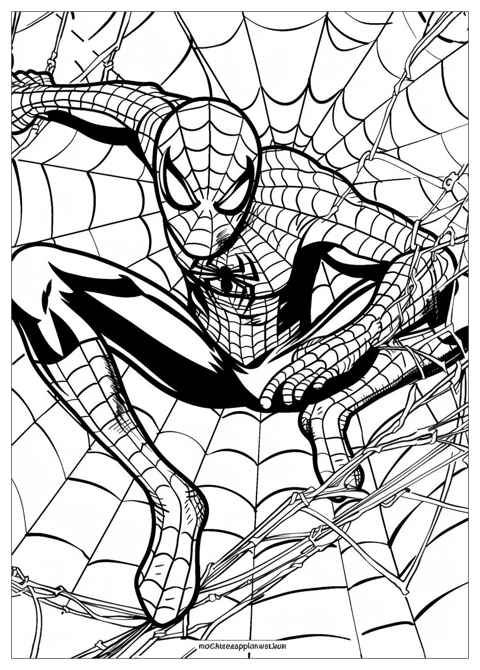 Spider Man Coloring Pages-3