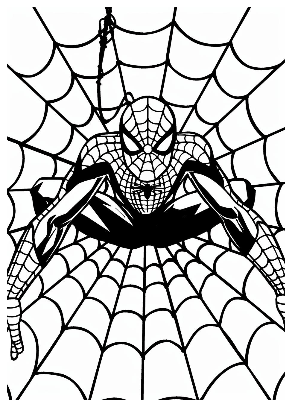 Spider Man Coloring Pages-4