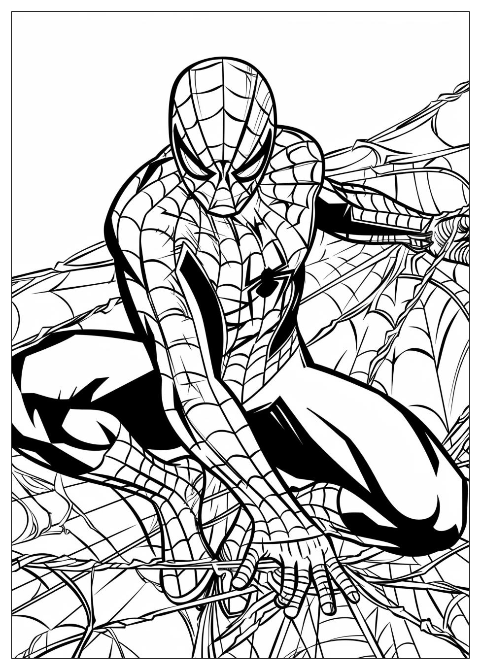 Spider Man Coloring Pages-7