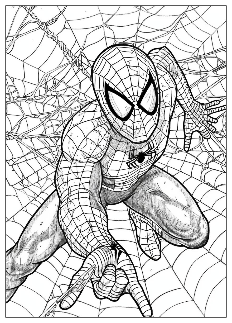 Spider Man Coloring Pages-9