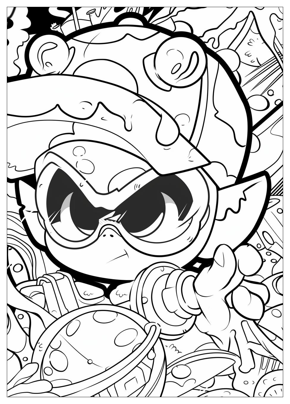 Splatoon Coloring Pages-11