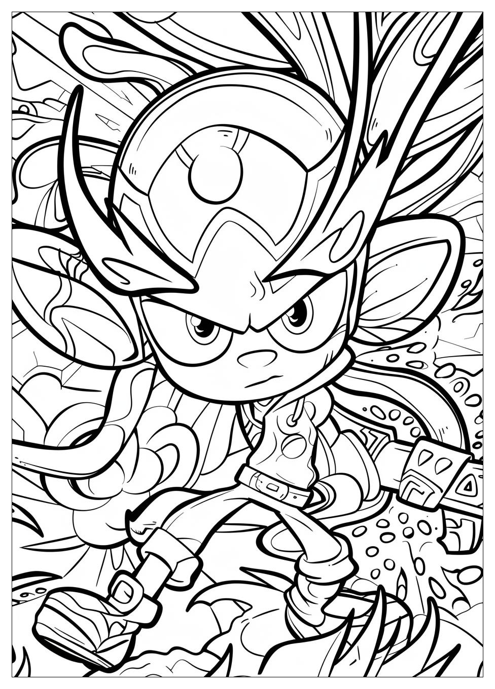 Splatoon Coloring Pages-12