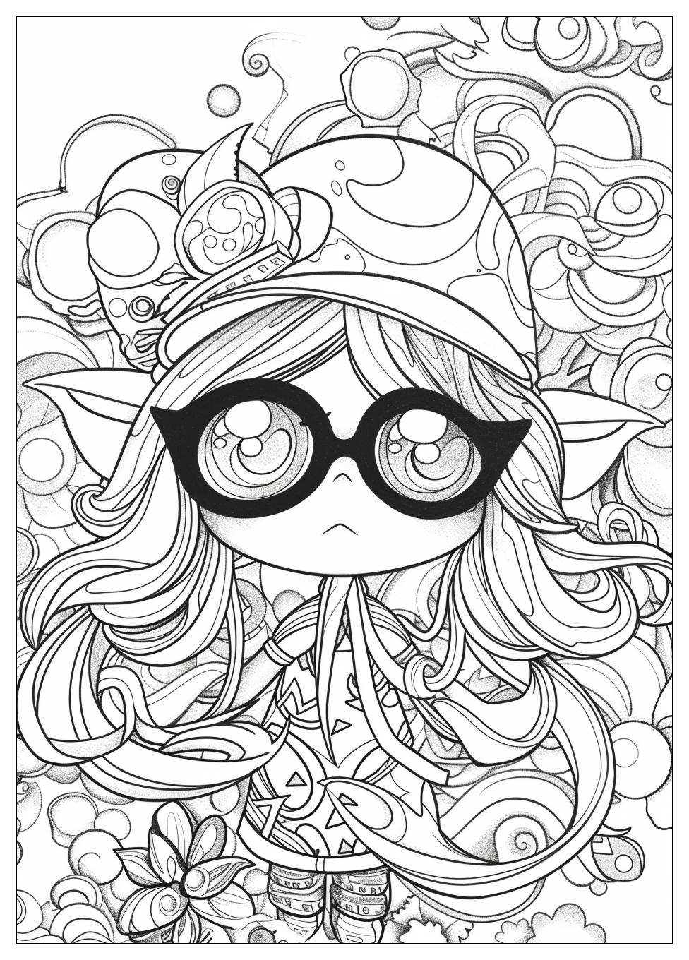 Splatoon Coloring Pages-17