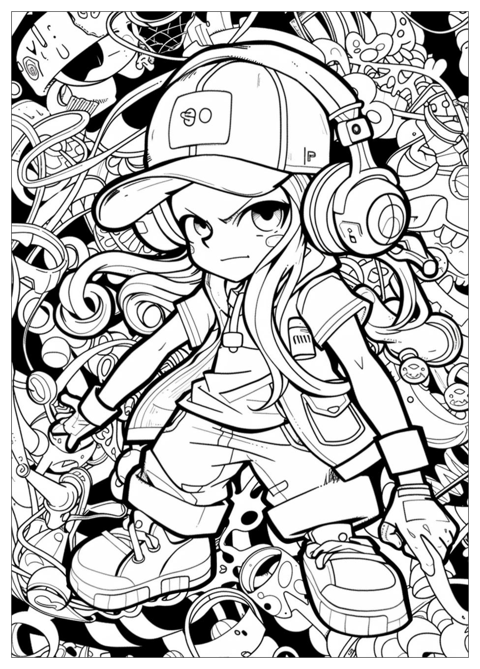 Splatoon Coloring Pages-18