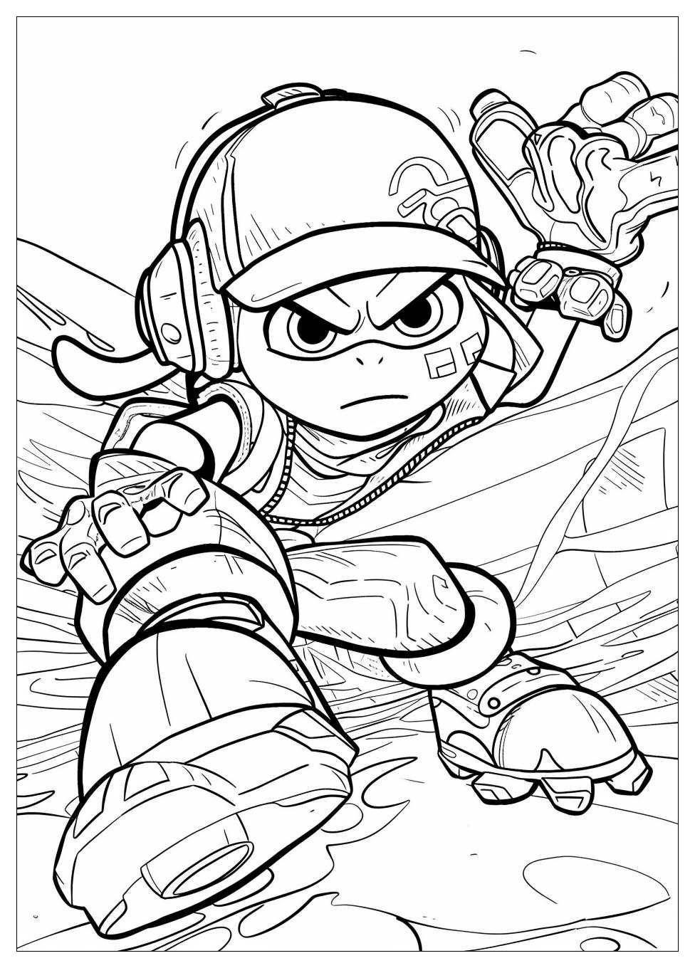 Splatoon Coloring Pages-19