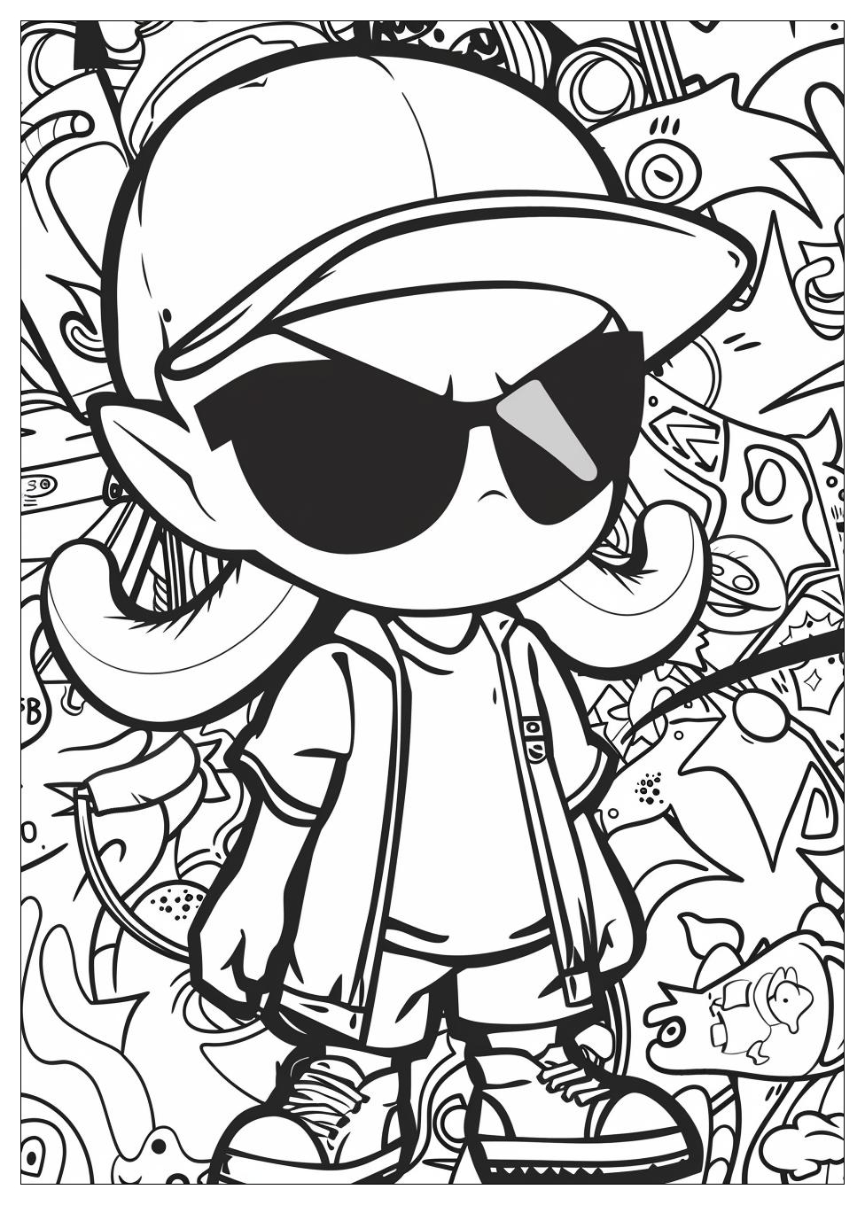 Splatoon Coloring Pages-2