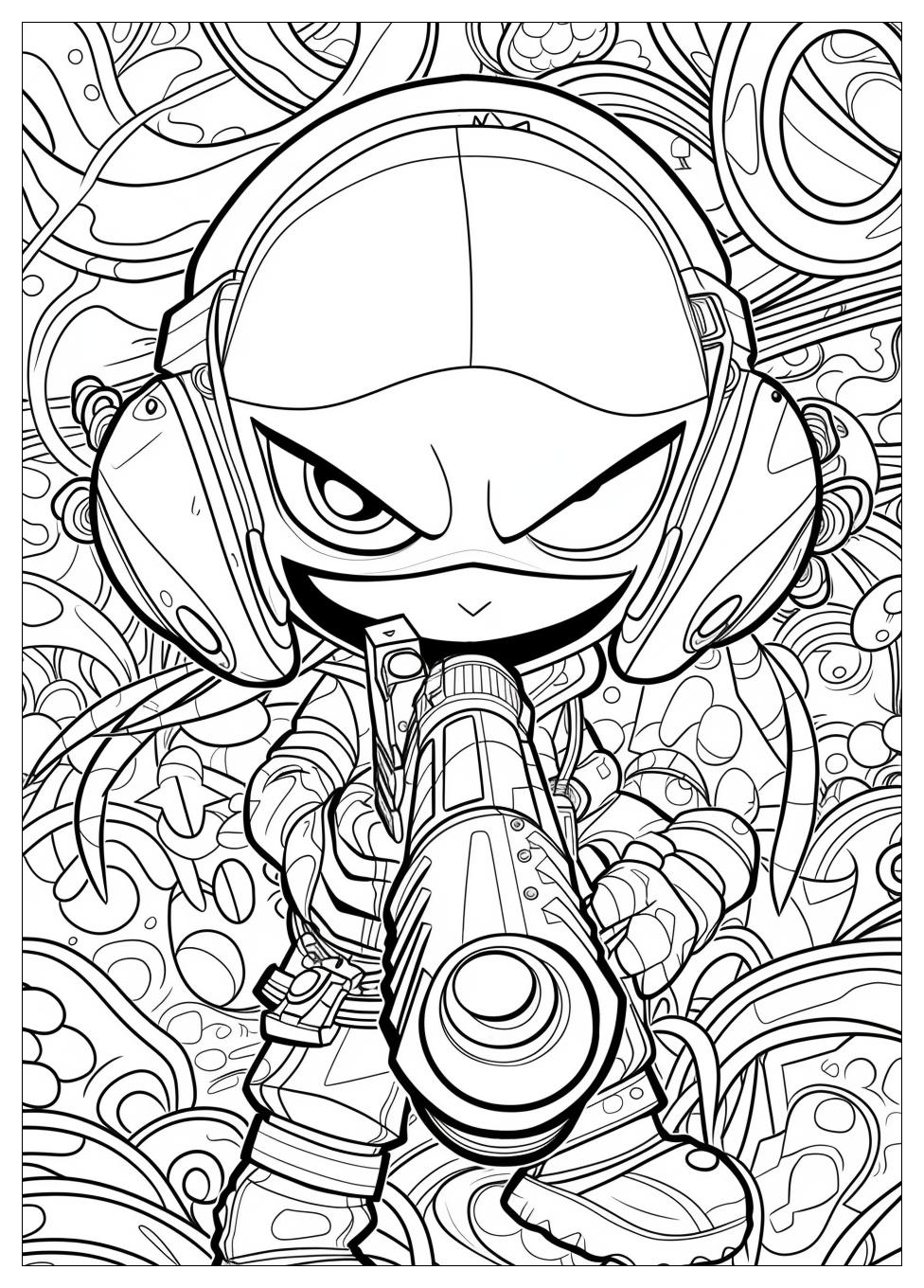 Splatoon Coloring Pages-6