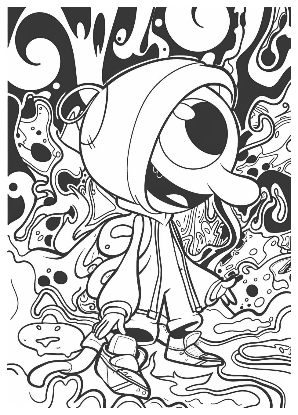 Splatoon Coloring Pages-8