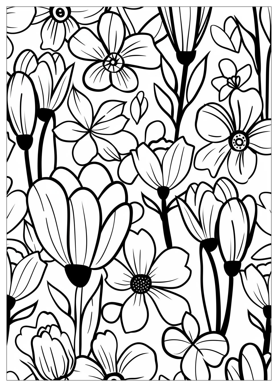 Spring coloring pages-10