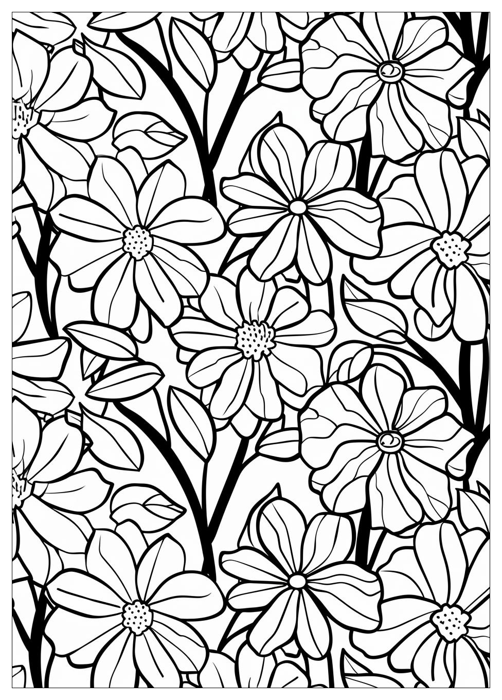 Spring coloring pages-12