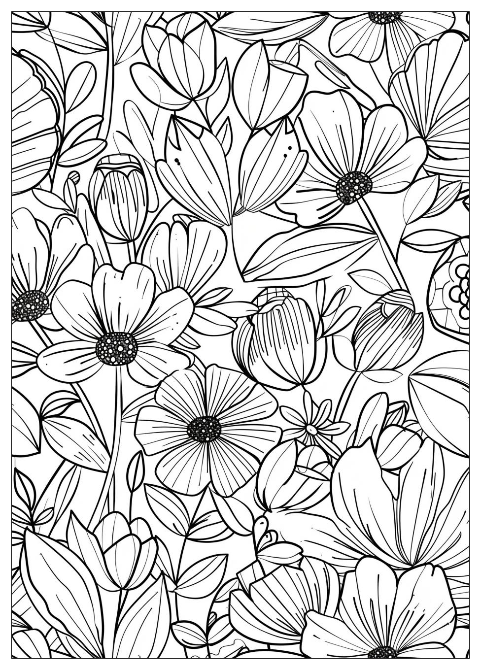 Spring coloring pages-15