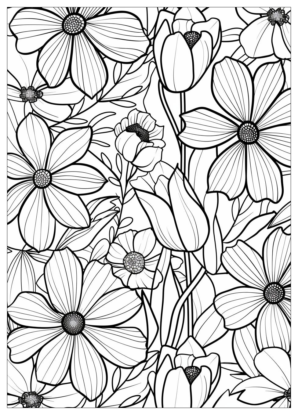 Spring coloring pages-17