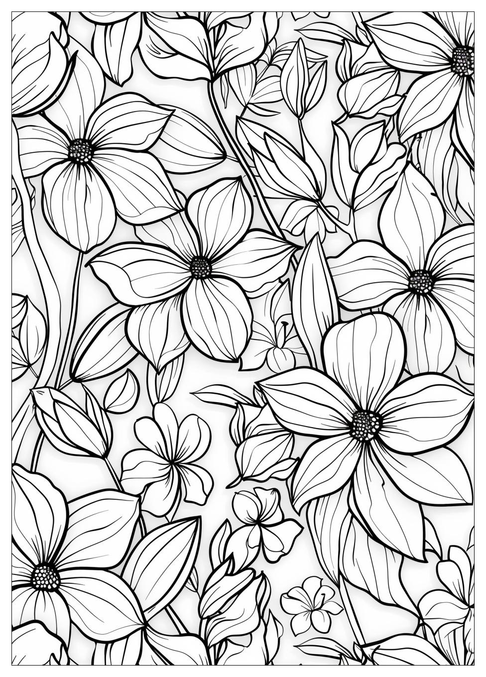 Spring coloring pages-18