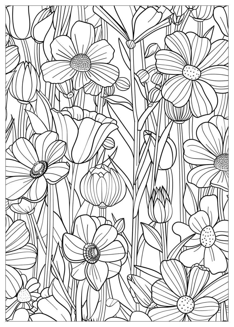 Spring coloring pages-19