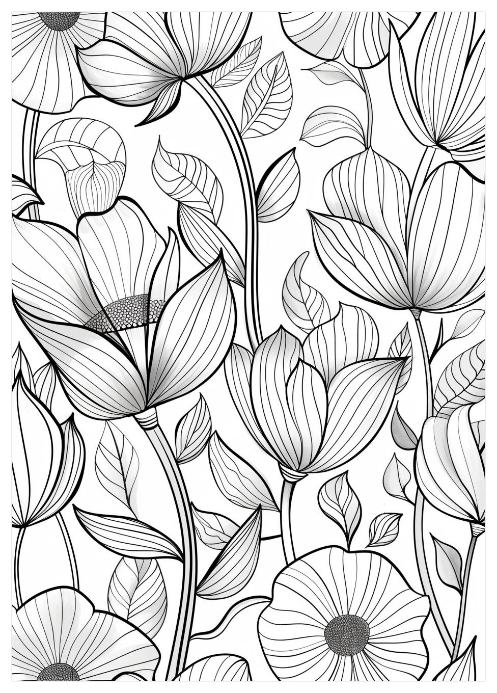 Spring coloring pages-20