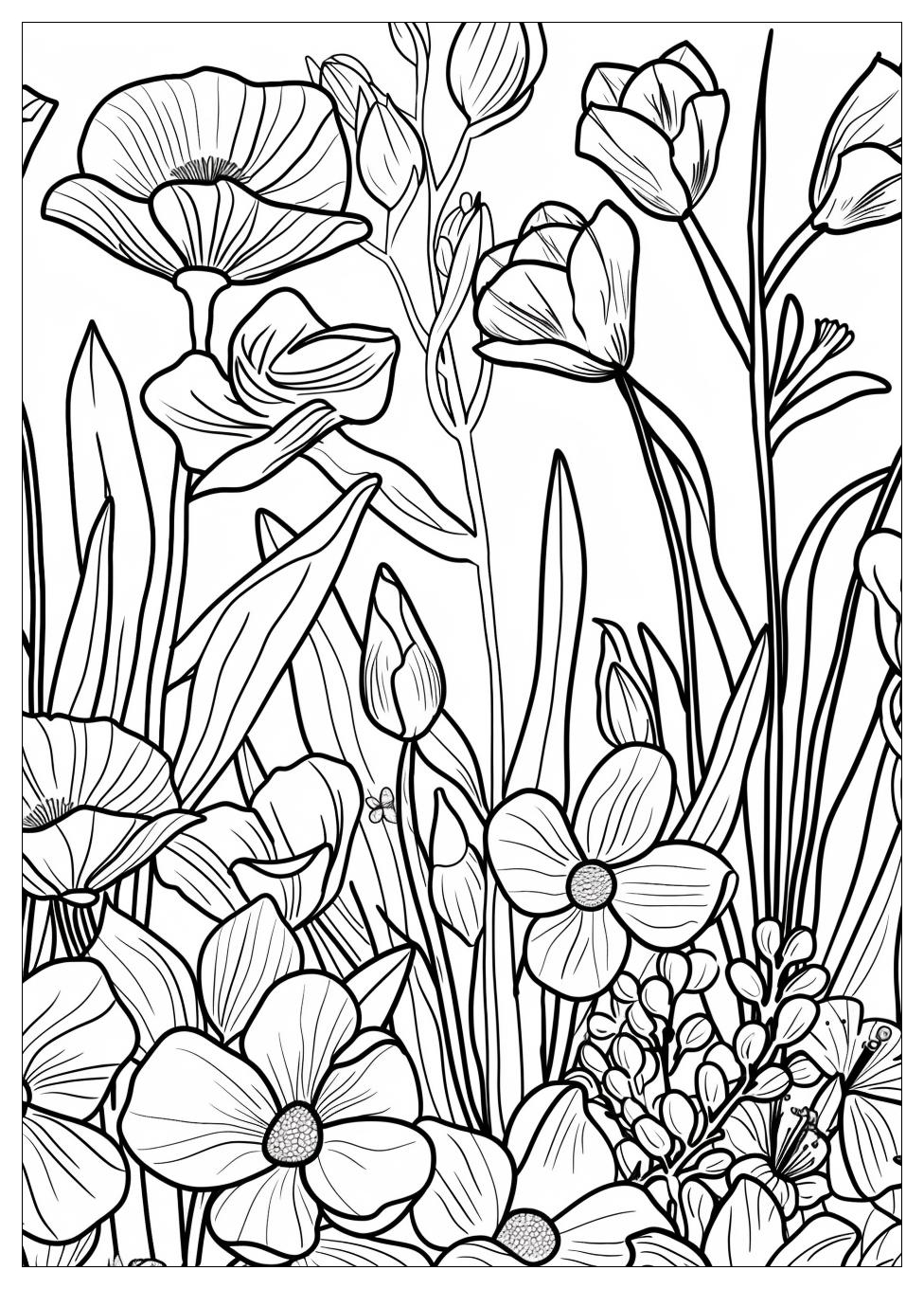 Spring coloring pages-3