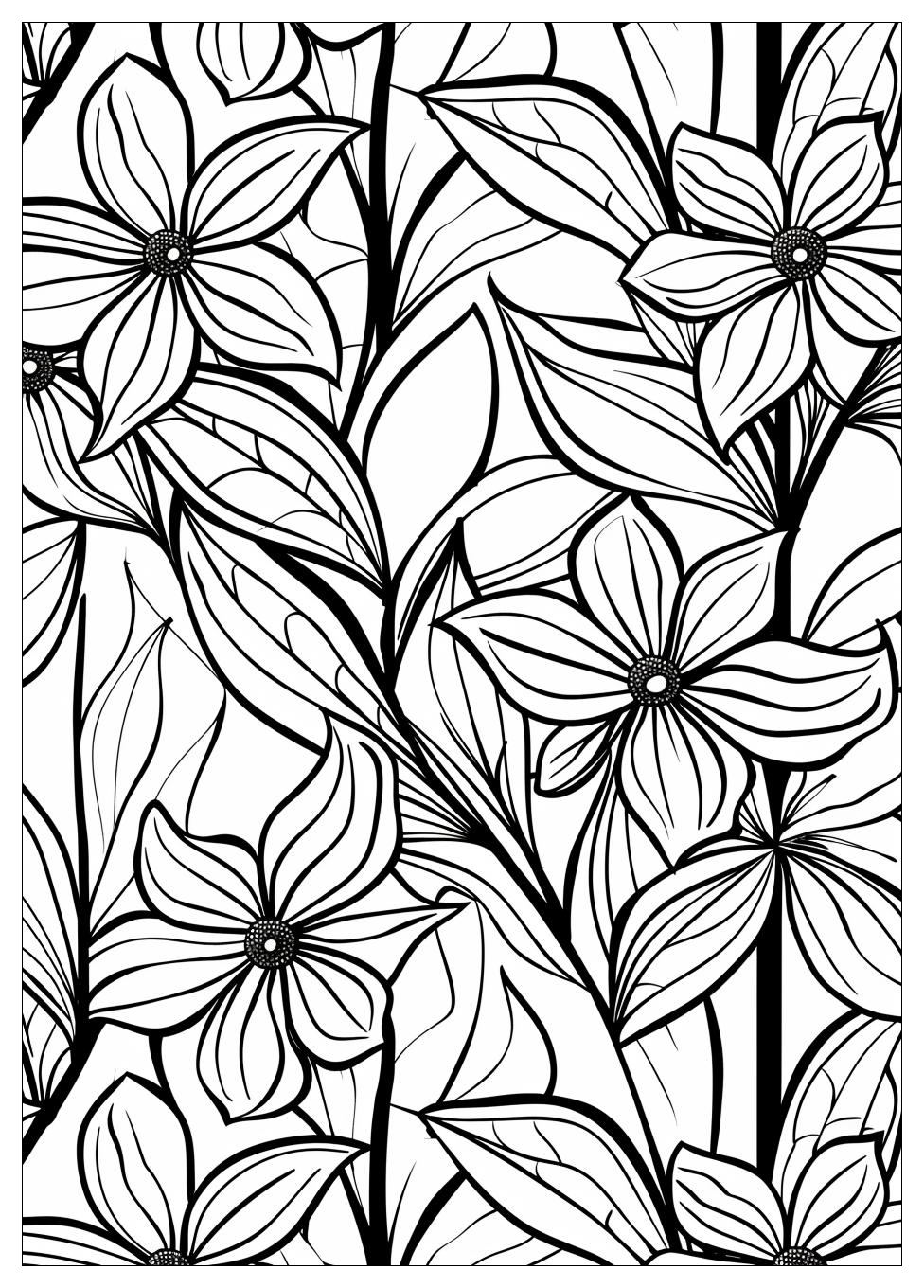 Spring coloring pages-4