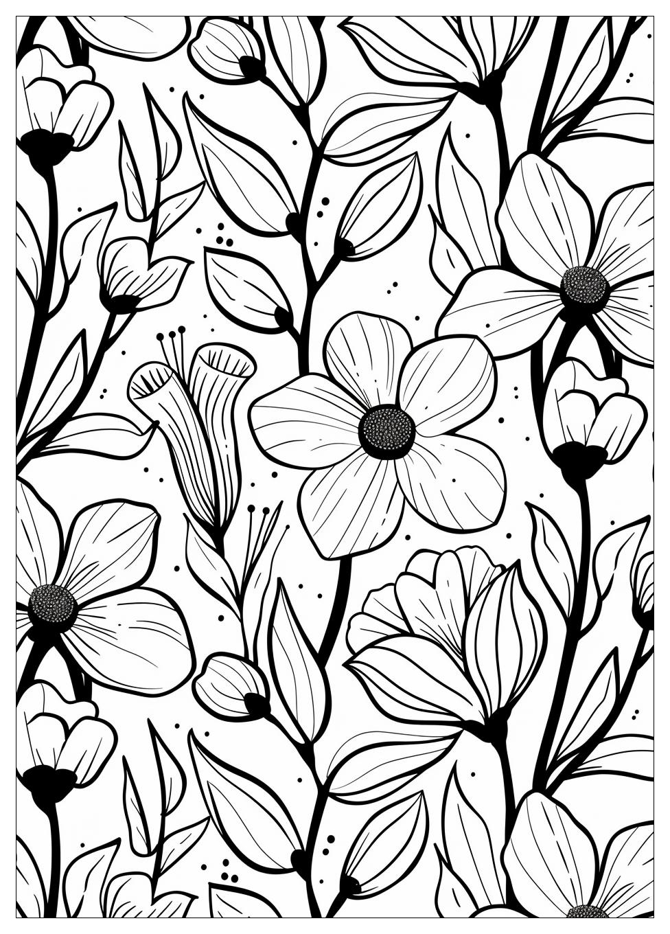 Spring coloring pages-8