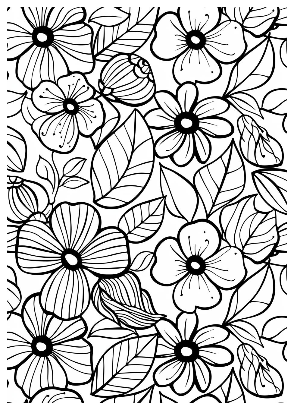 Spring coloring pages-9