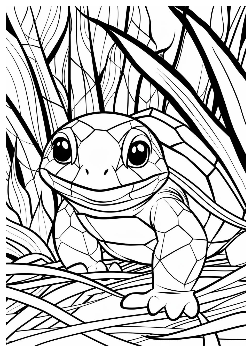 Squirtle Coloring Pages-12