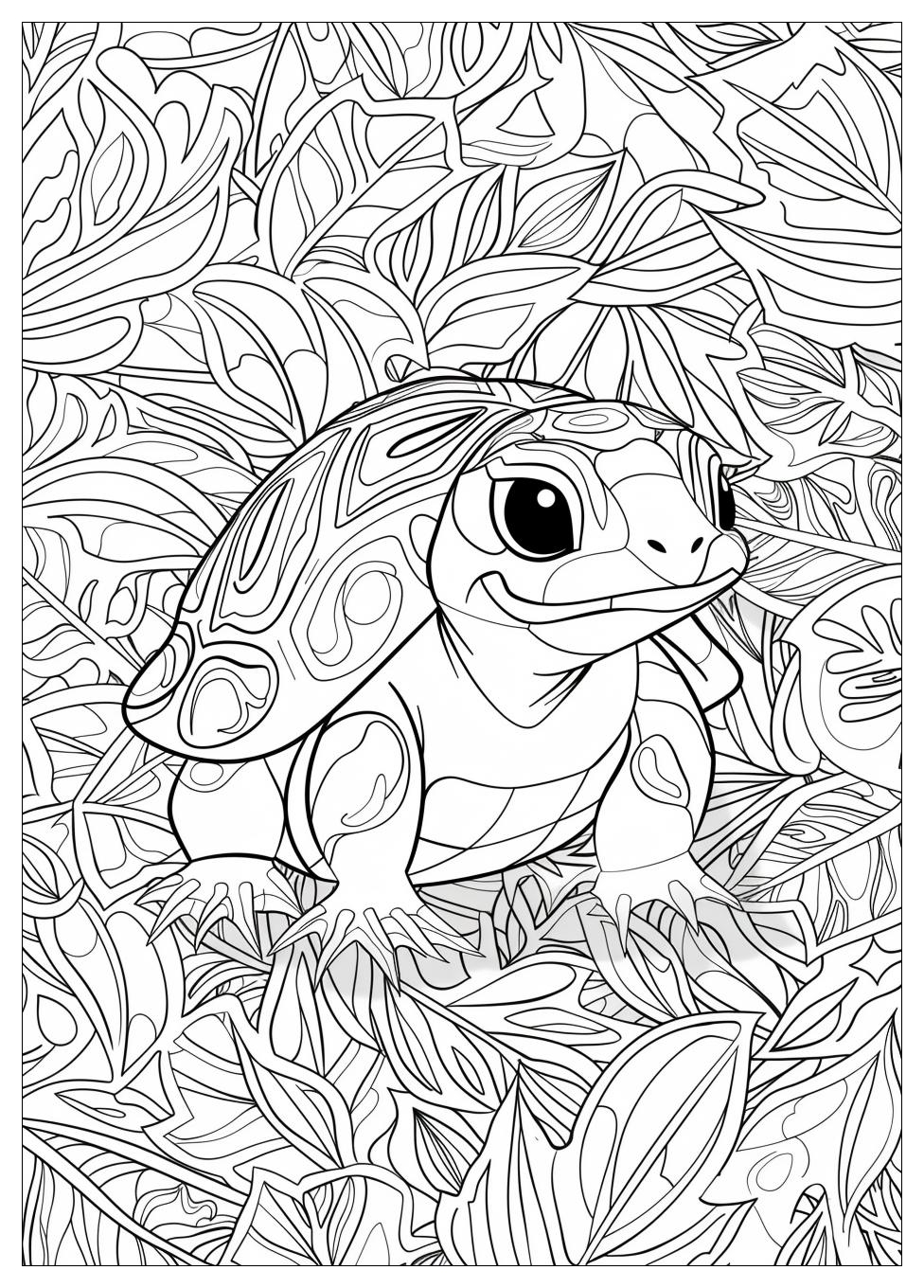 Squirtle Coloring Pages-16