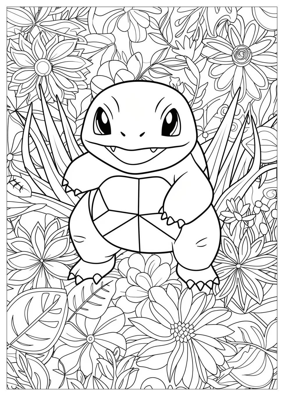 Squirtle Coloring Pages-18