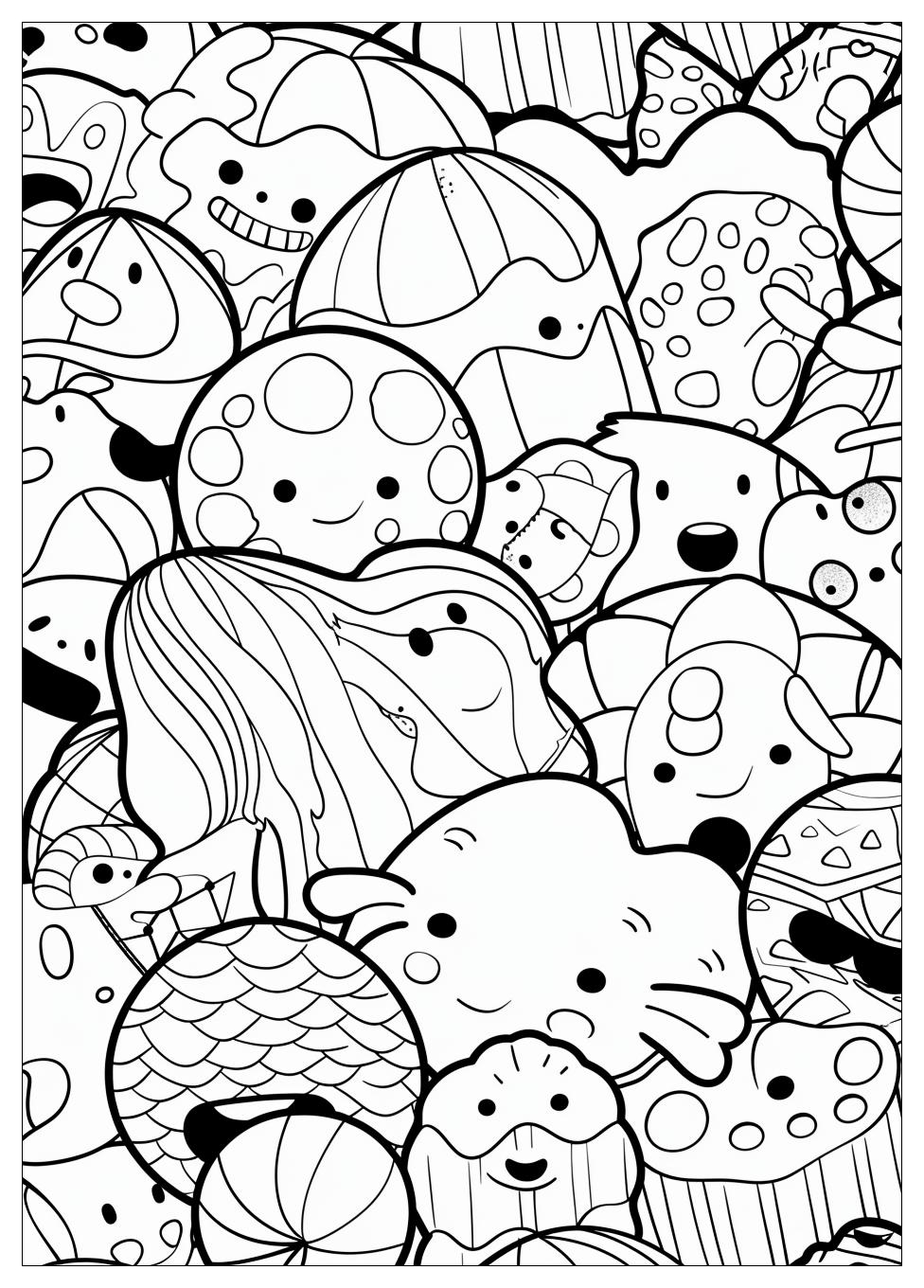 Squishy Coloring Page-9