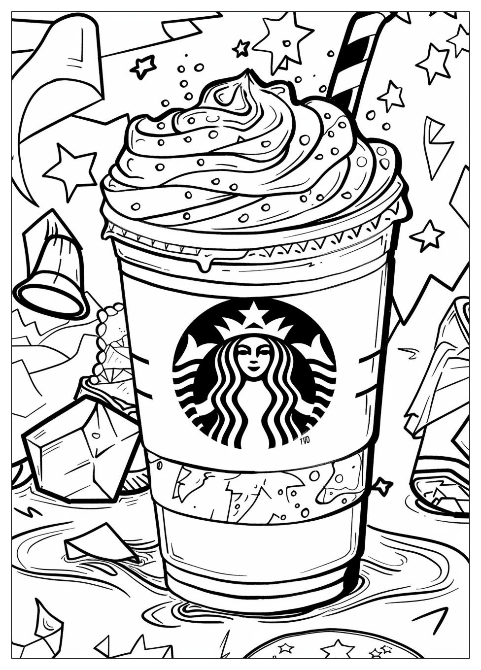 Starbucks Coloring Pages-11