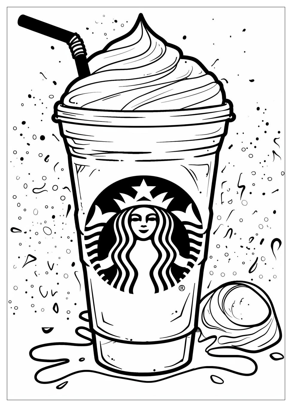 Starbucks Coloring Pages-12