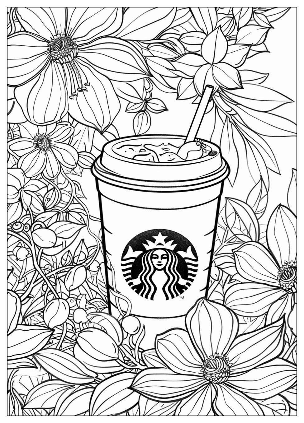 Starbucks Coloring Pages-15