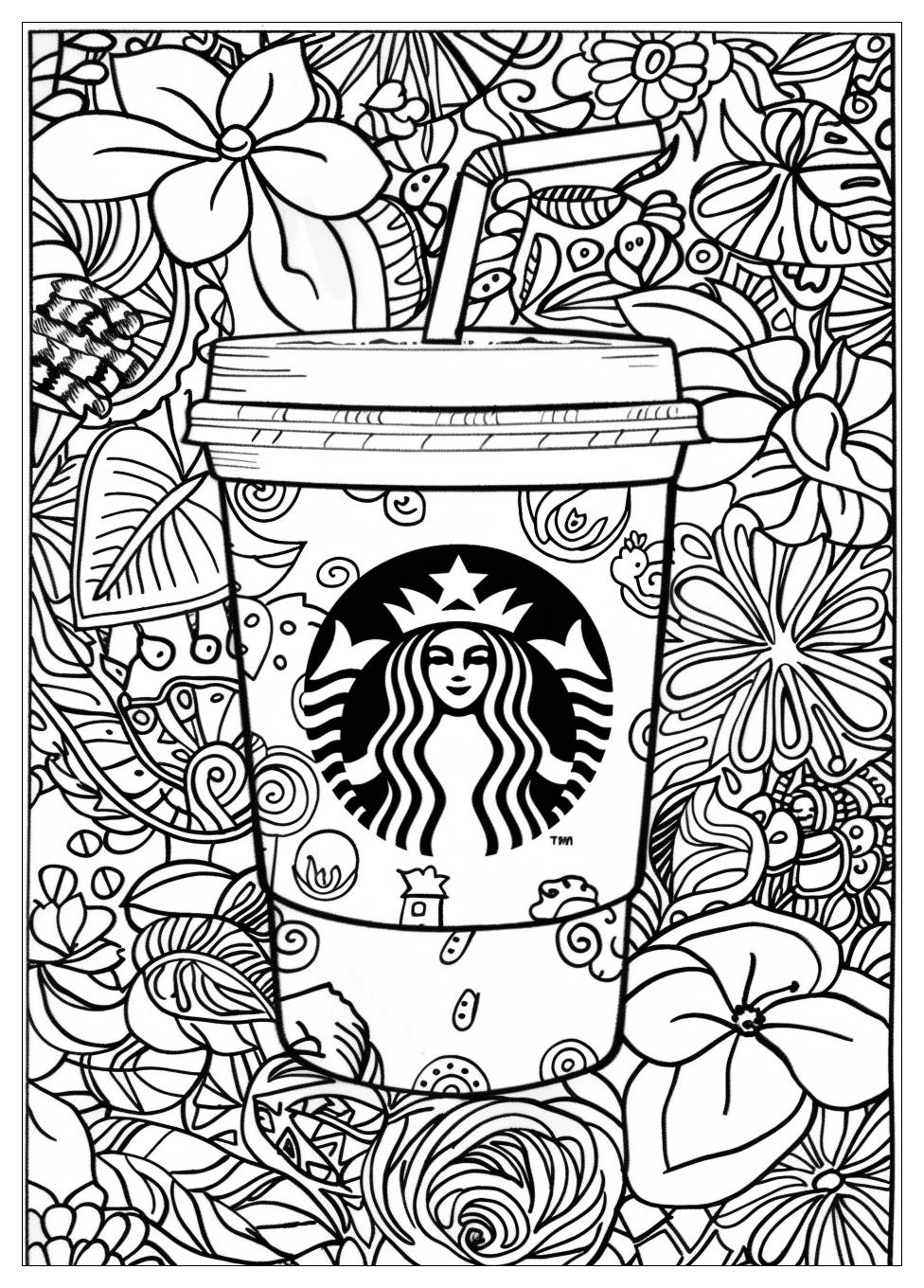 Starbucks Coloring Pages-16