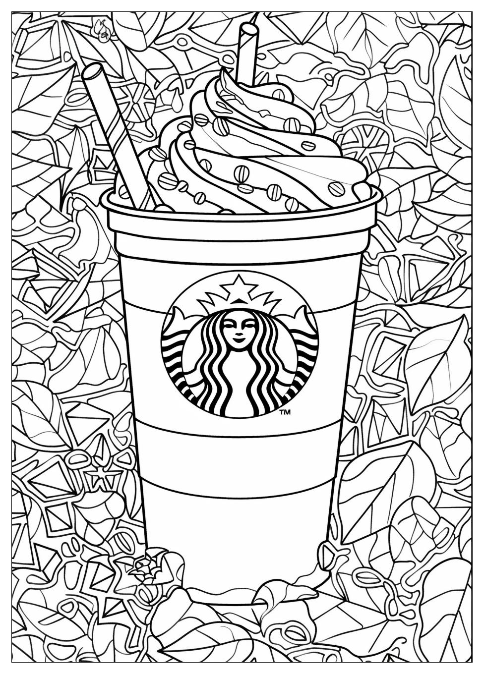 Starbucks Coloring Pages-17