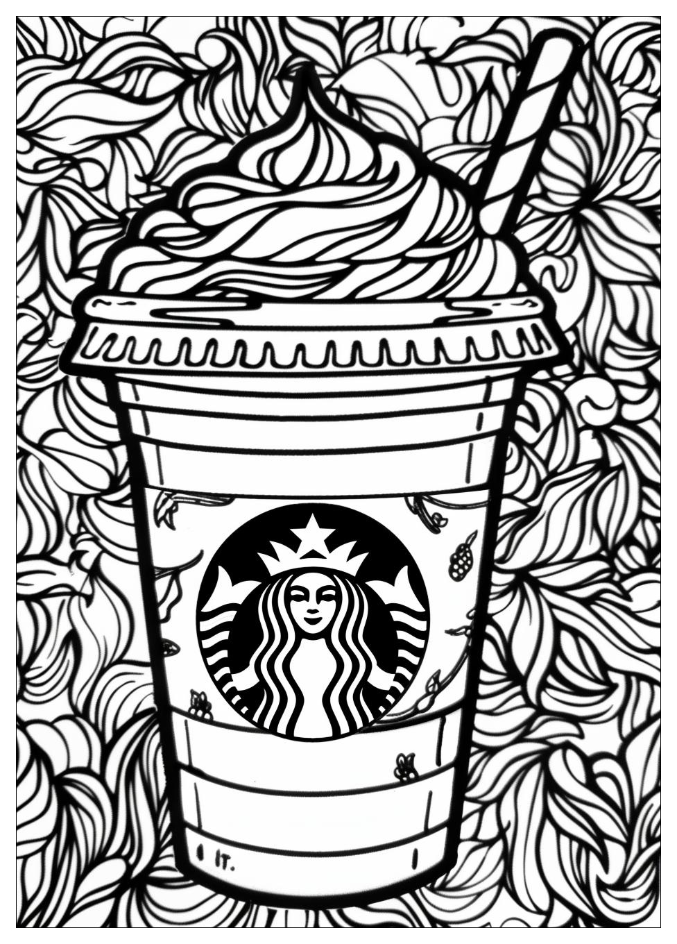 Starbucks Coloring Pages-19