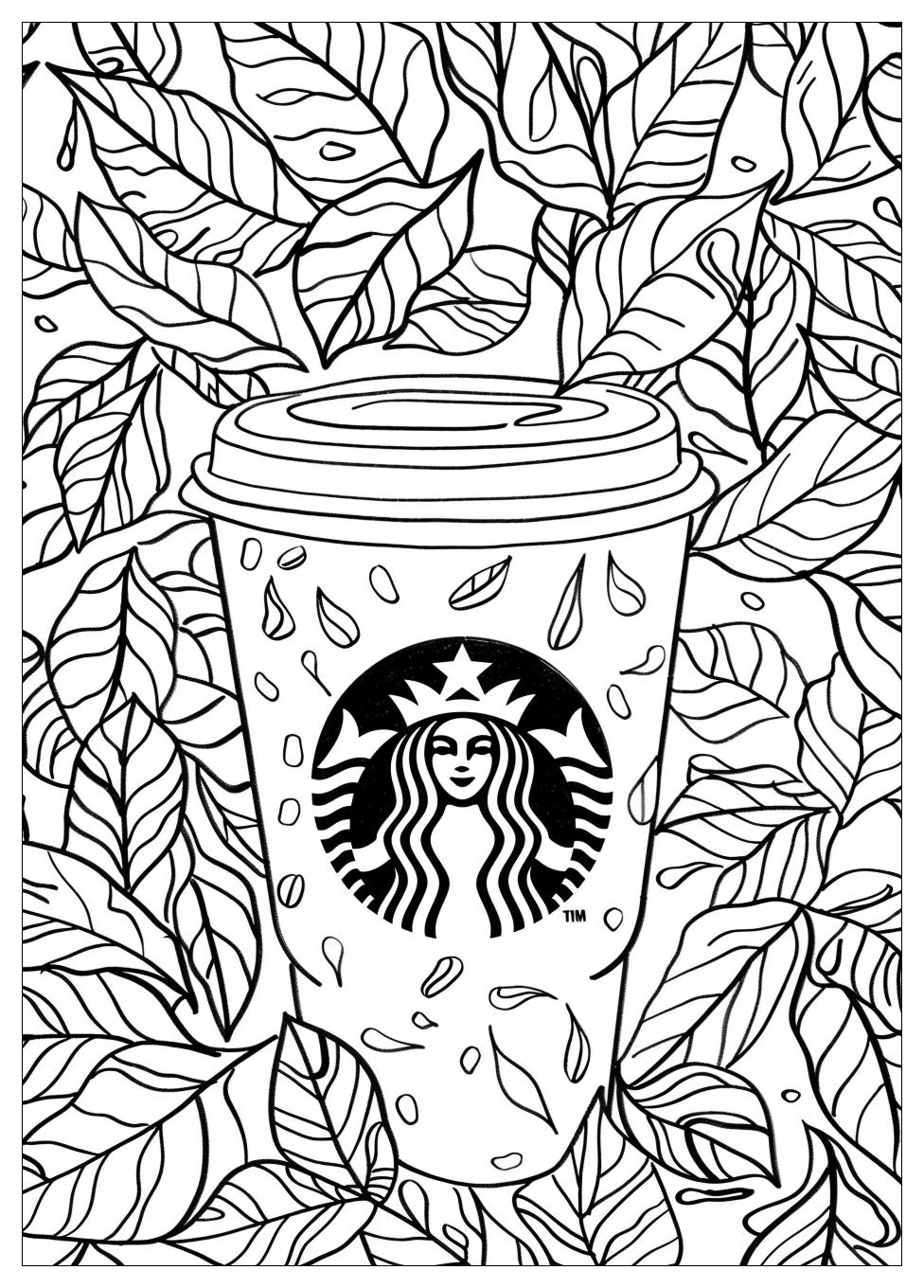 Starbucks Coloring Pages-2