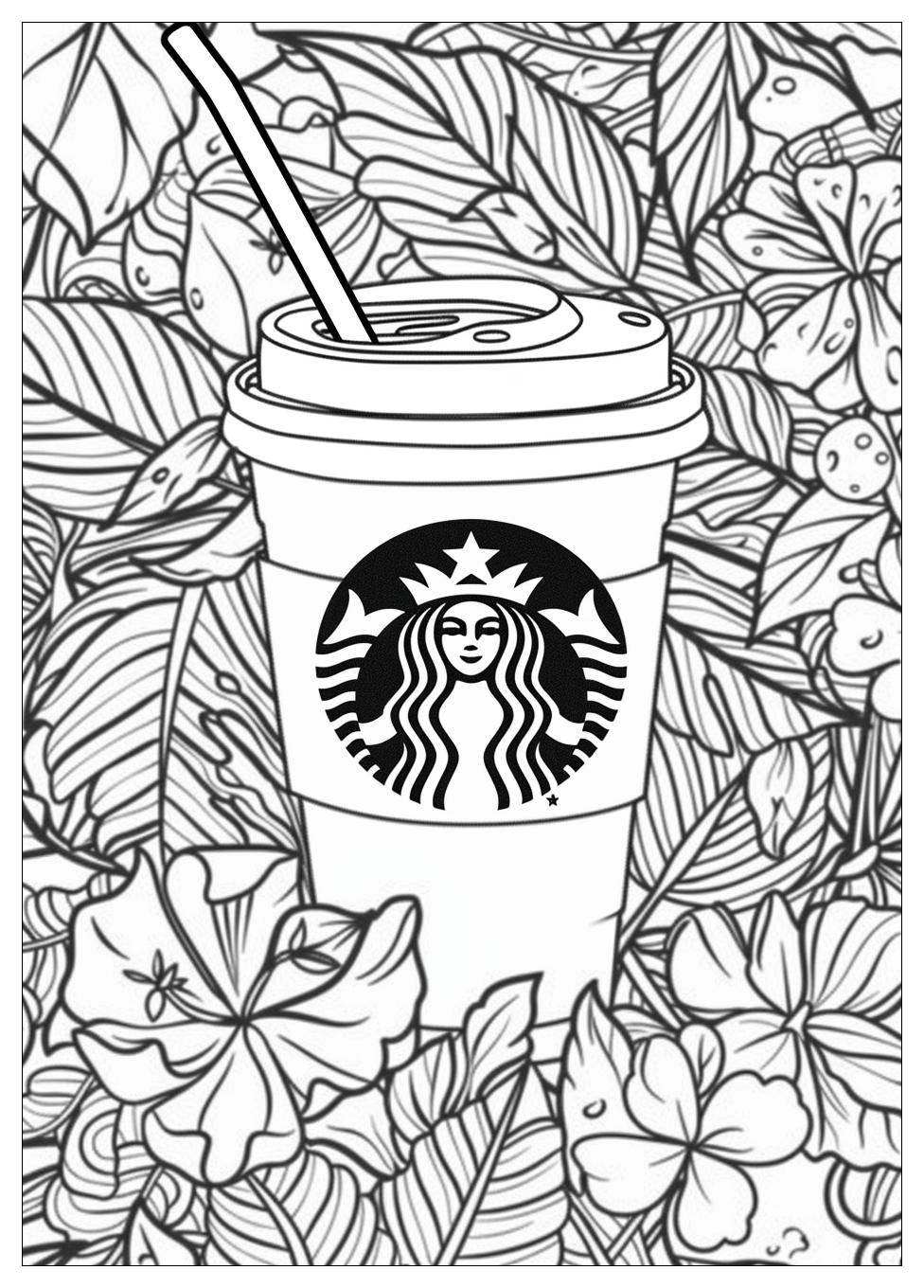 Starbucks Coloring Pages-3