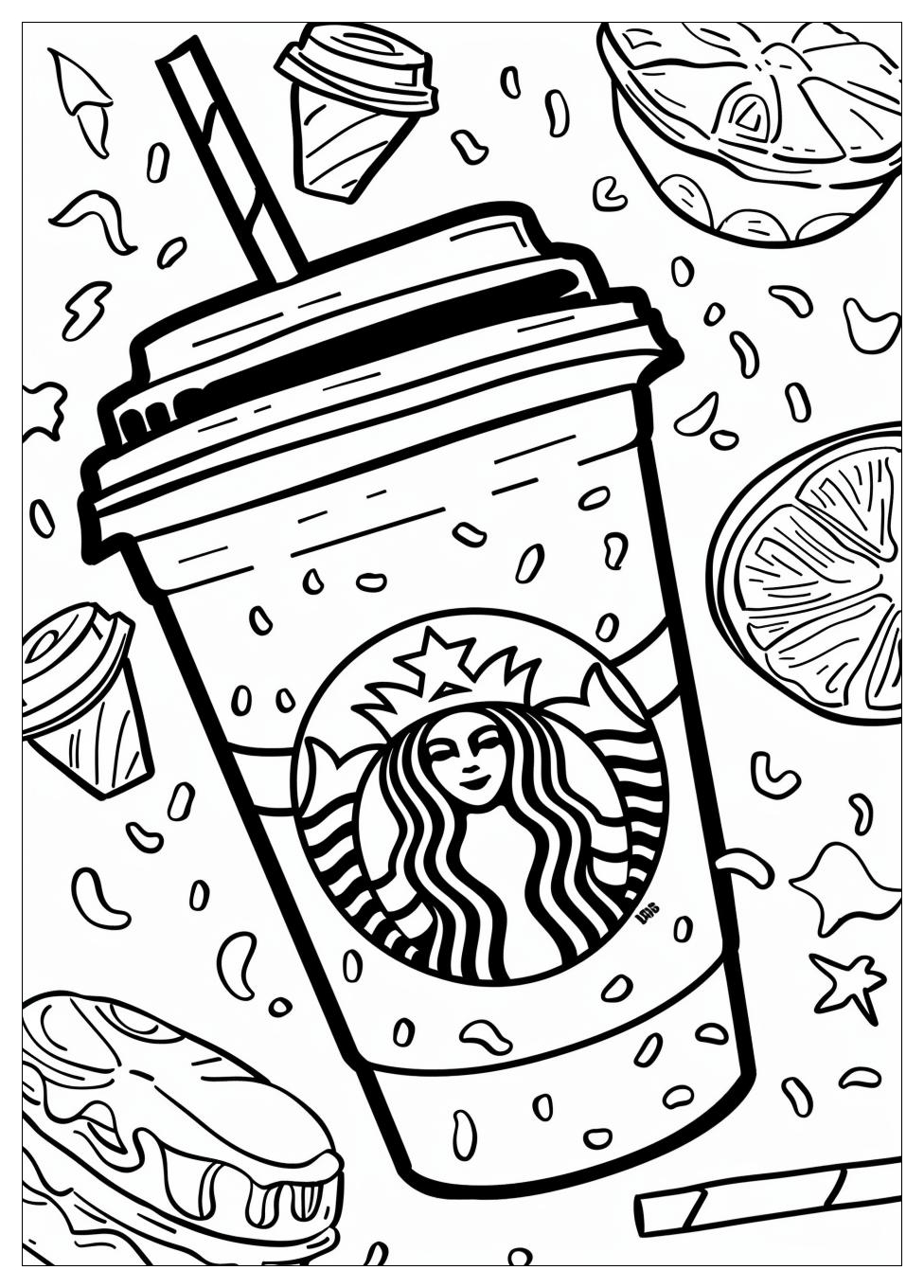 Starbucks Coloring Pages-6