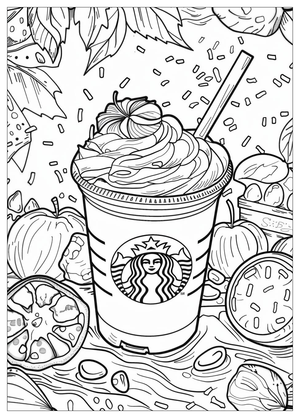 Starbucks Coloring Pages-7