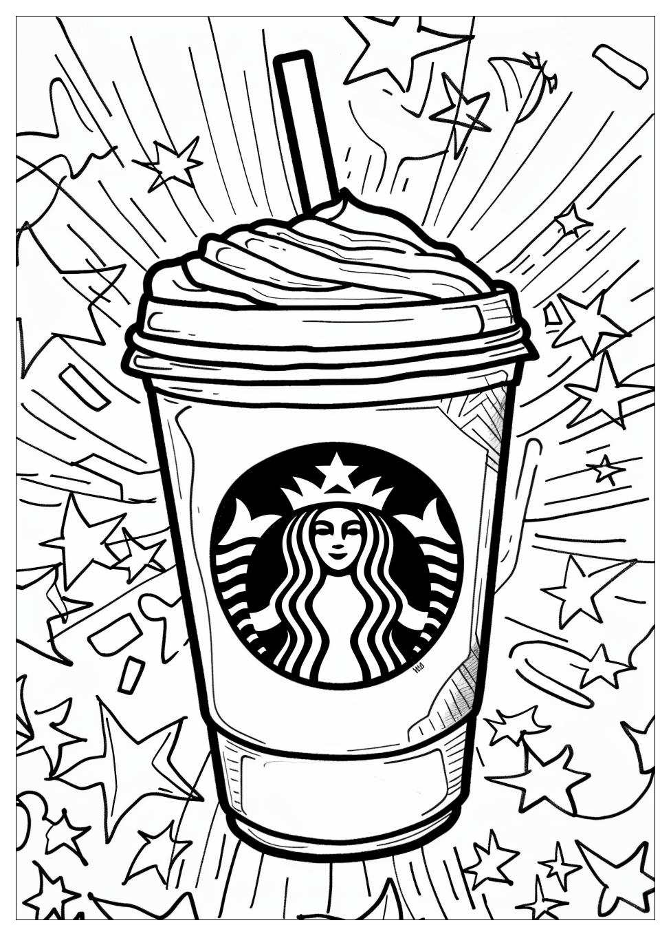 Starbucks Coloring Pages-9