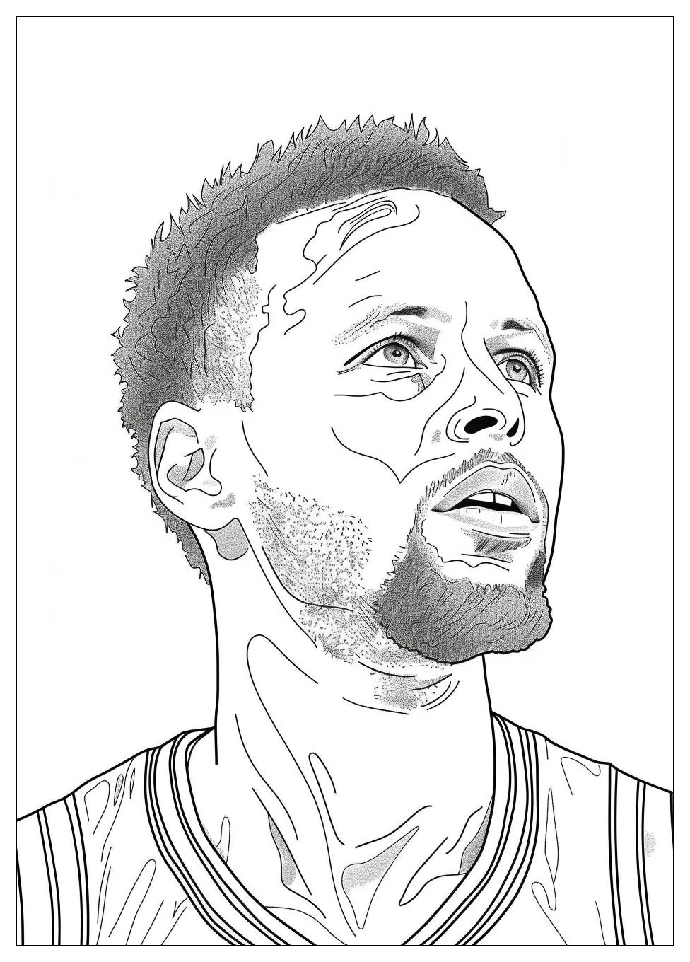 Steph Curry Coloring Pages-20