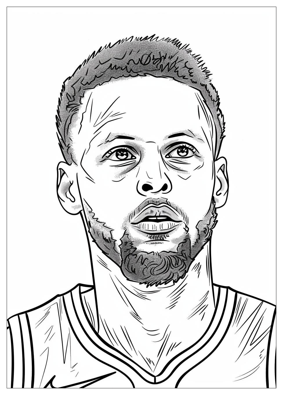 Steph Curry Coloring Pages-4