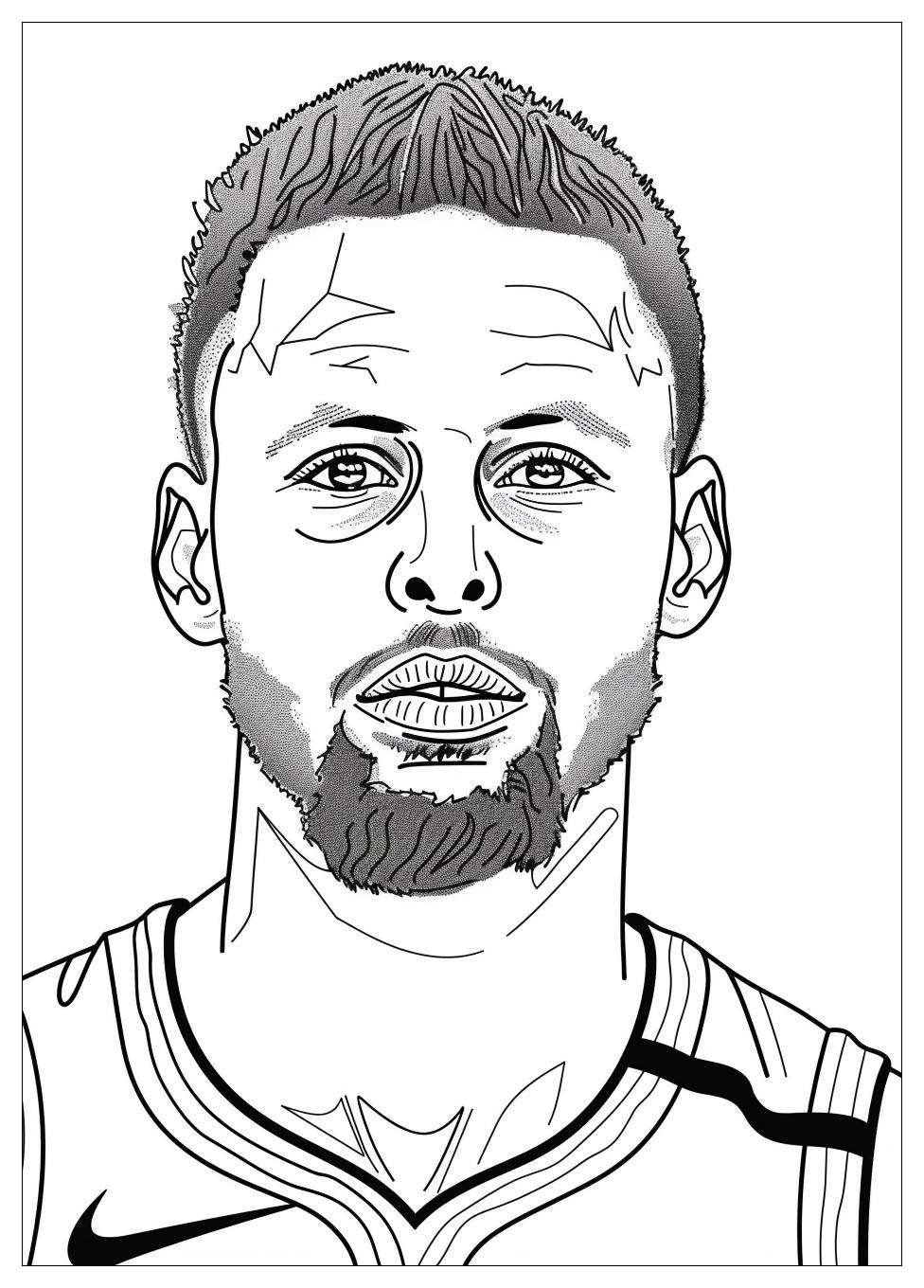 Steph Curry Coloring Pages-5