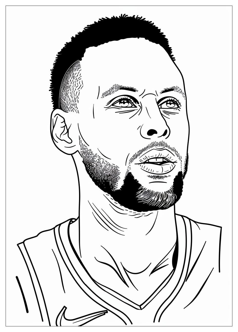 Steph Curry Coloring Pages-7