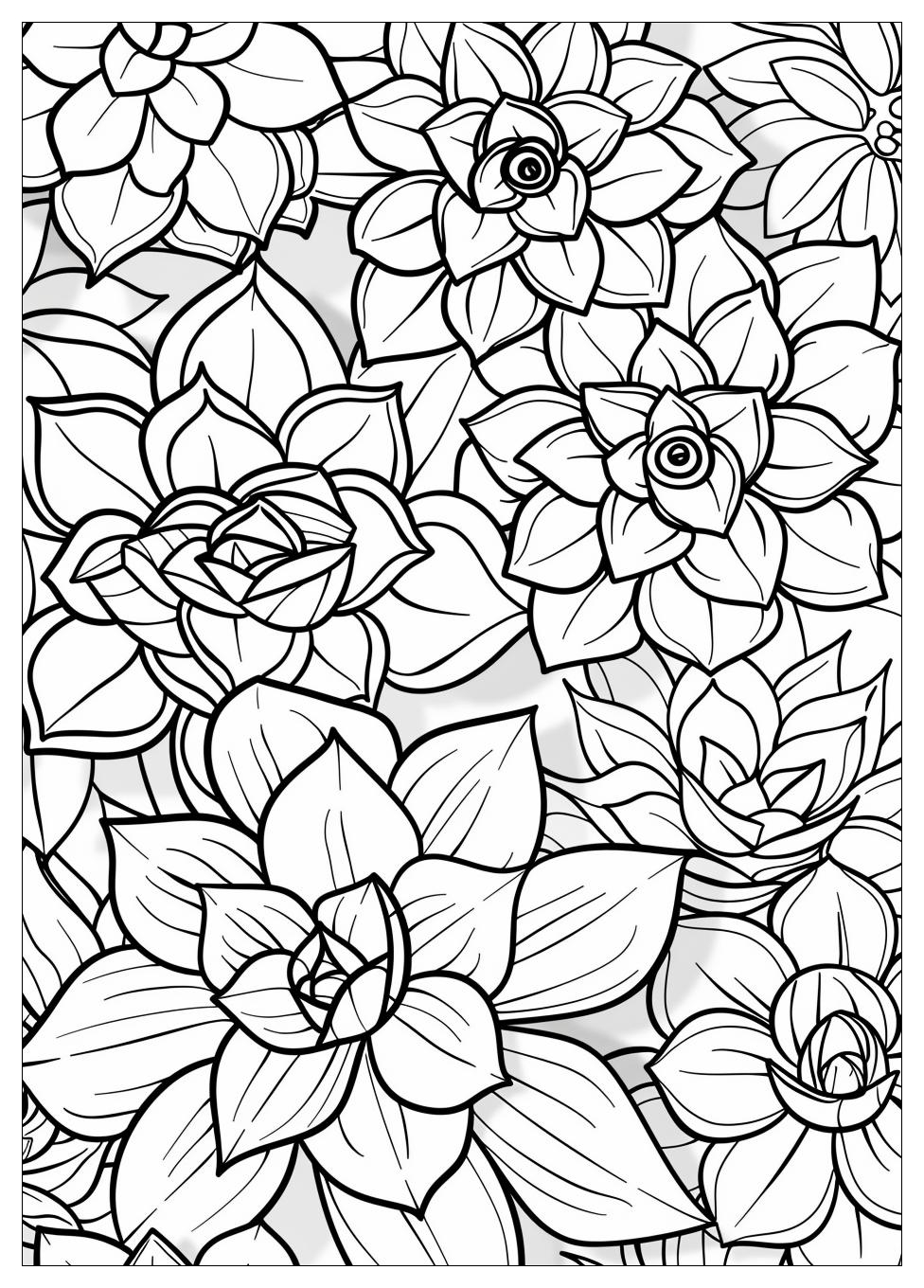 Succulent Coloring Pages-14