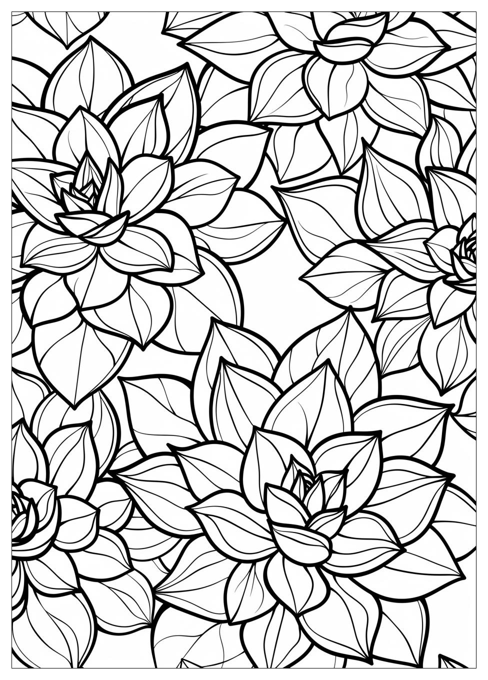 Succulent Coloring Pages-16