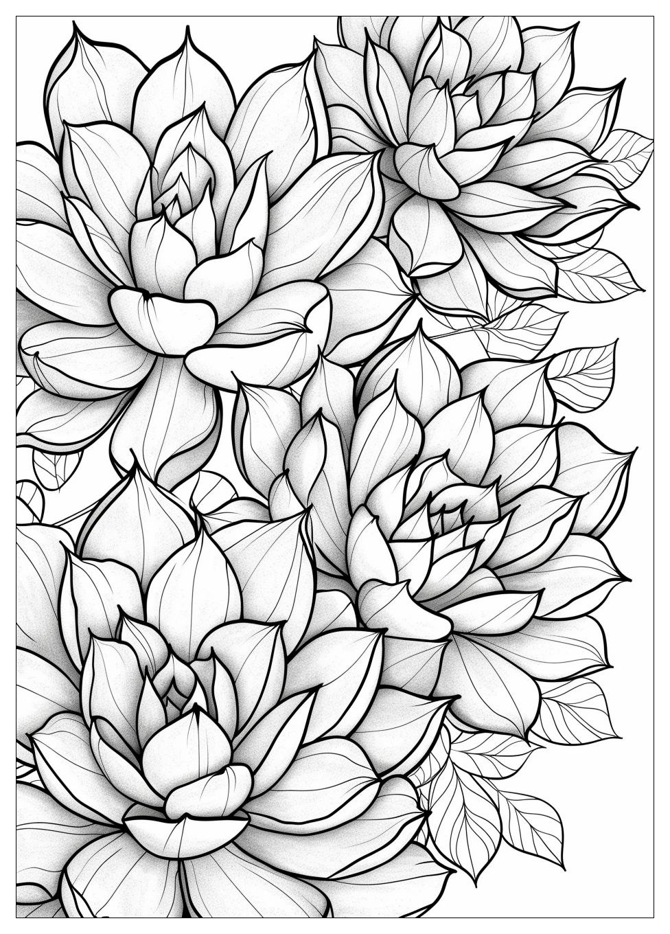 Succulent Coloring Pages-18