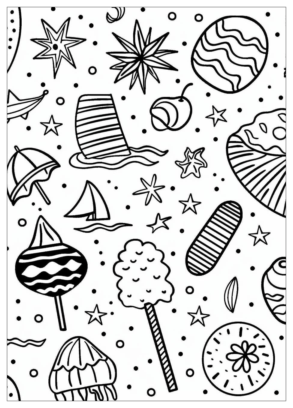 Summer coloring pages-3