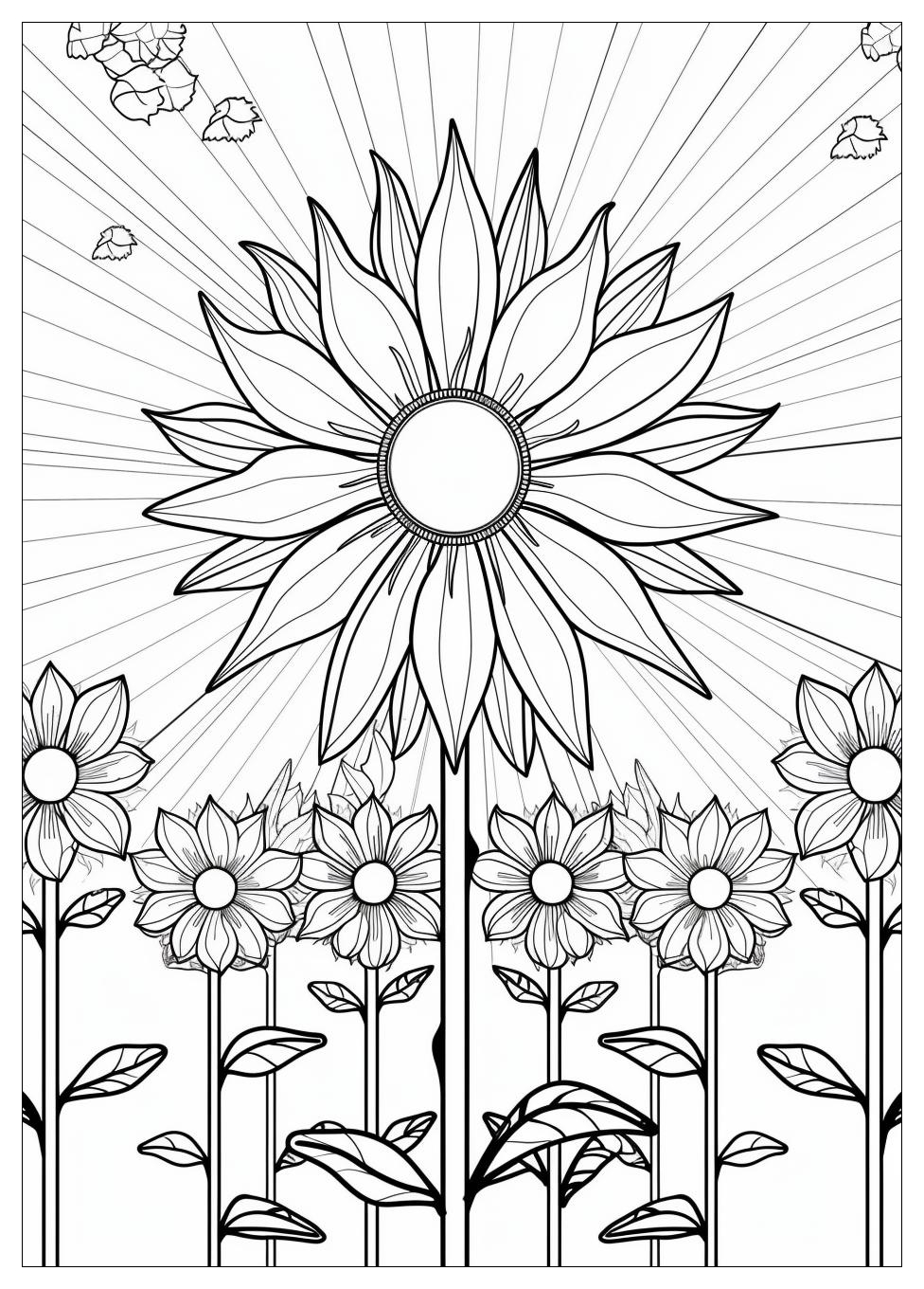 Sun Coloring Pages-1