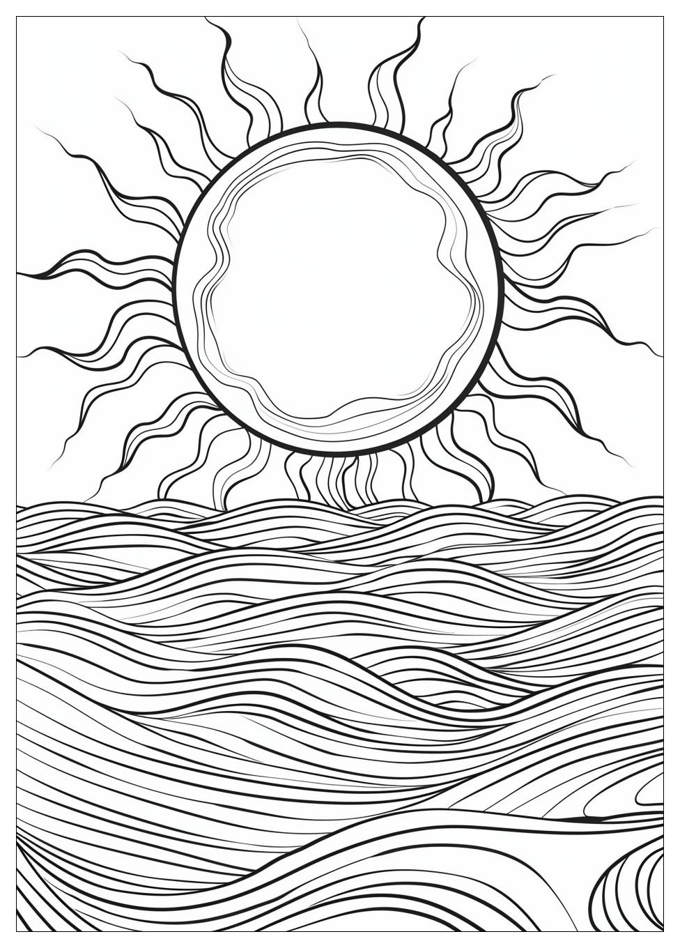 Sun Coloring Pages-10