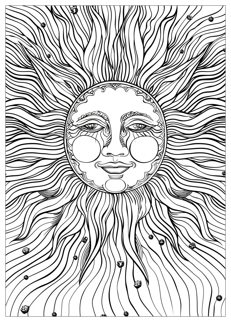 Sun Coloring Pages-20